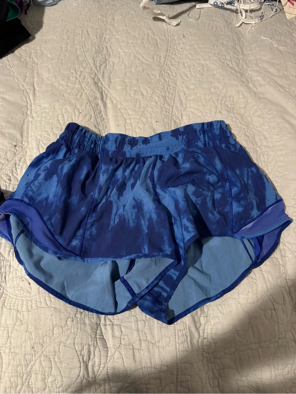 Women’s Athletic Running Shorts - Blue